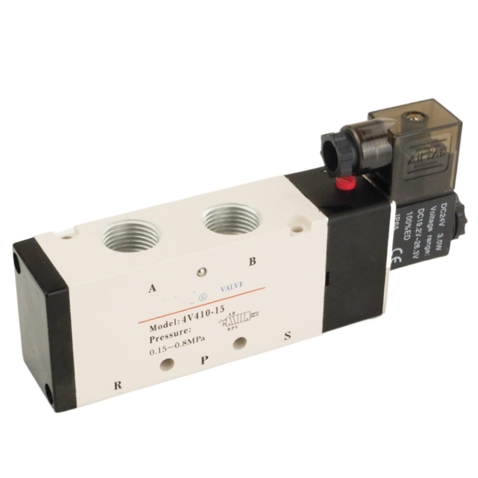 Vanne pneumatique solénoïde 4V410-15 pour éliminer les pertes de pression