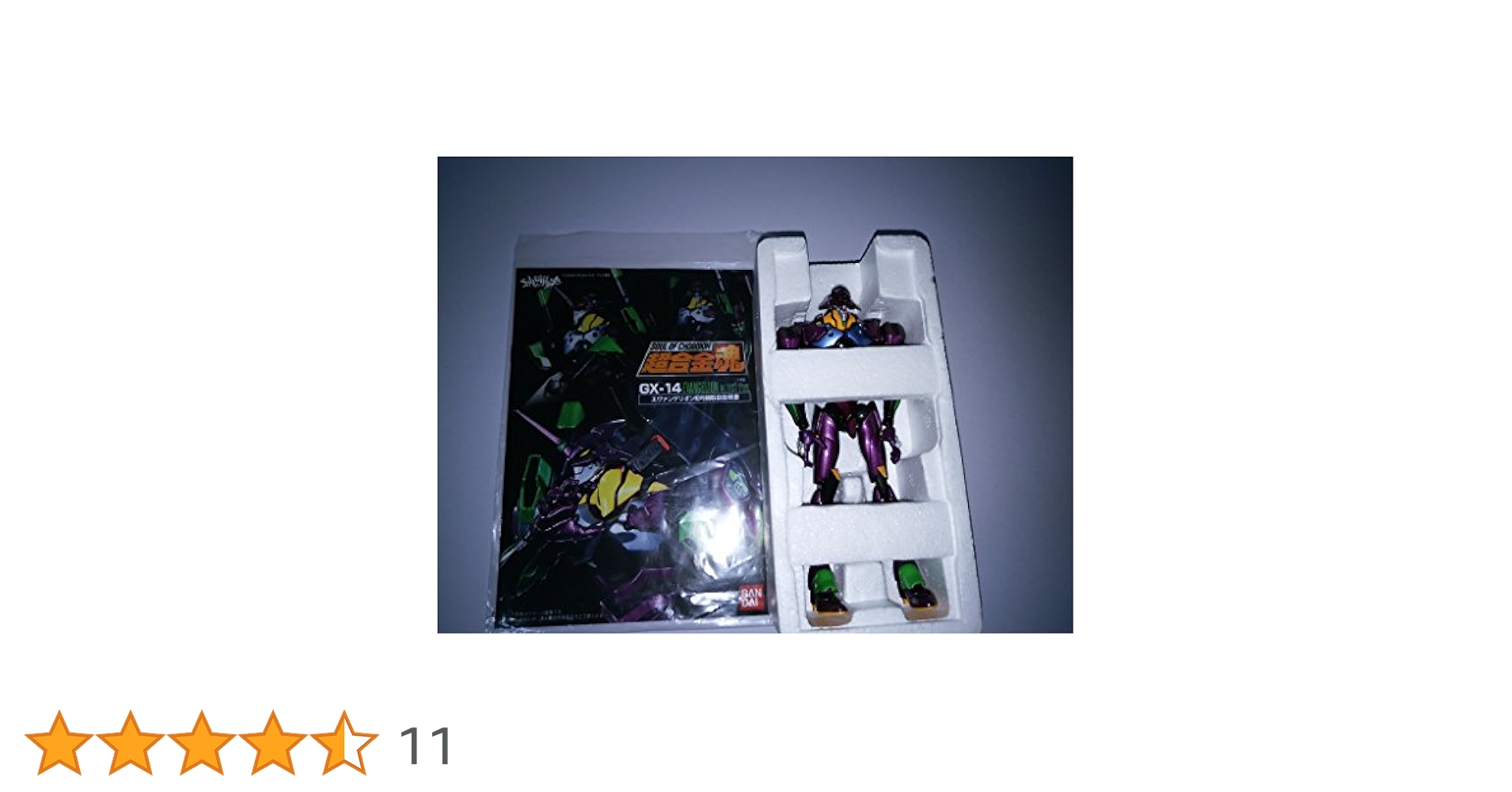BANDAI エヴァンゲリオン 01 テストタイプ GX-14 SOUL OF CHOGOKIN GX-14 EVANGELION 01 TEST TYPE 1 | TAMASHII WEB