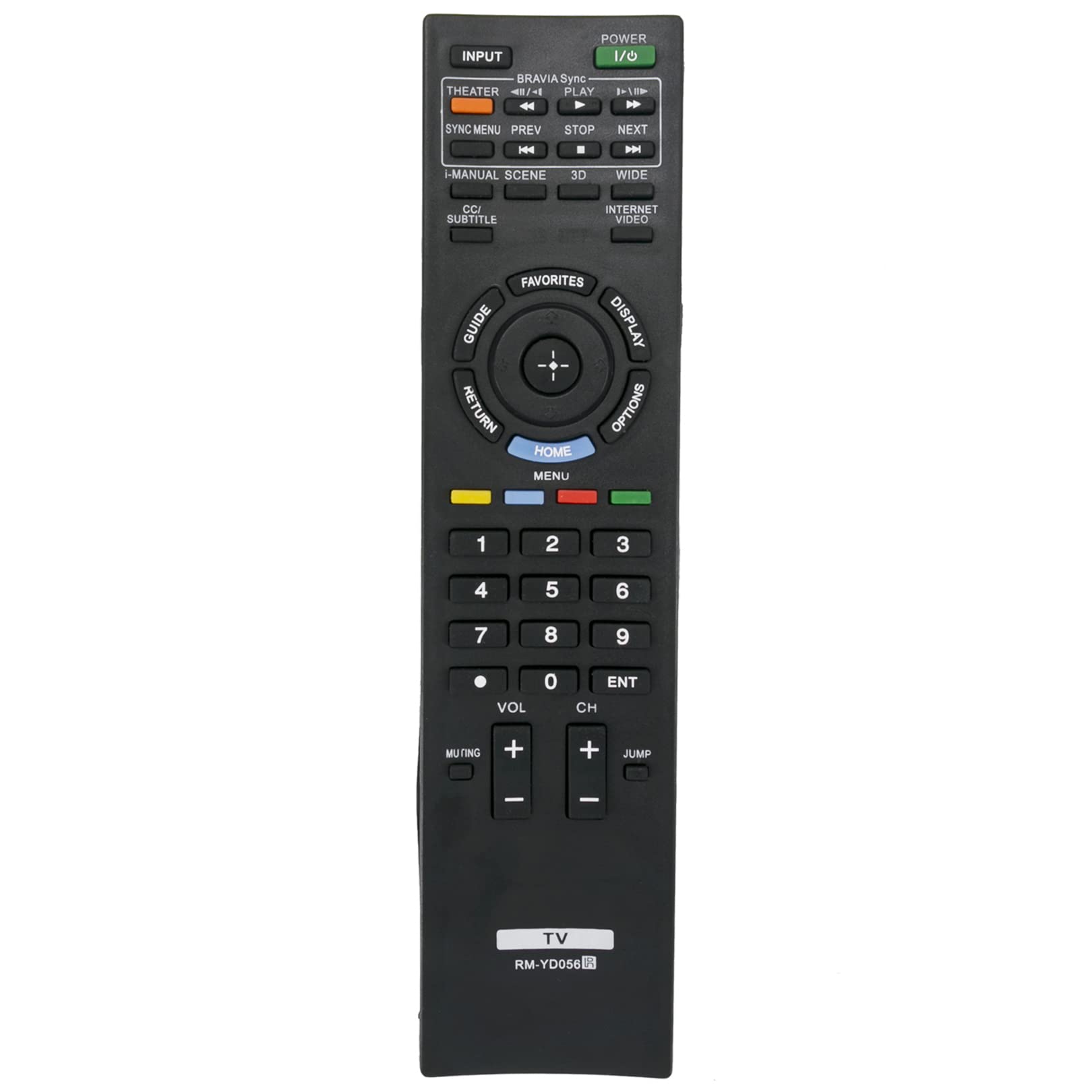 Amazon.com: RM-YD056 Replace Remote Work for Sony TV KDL-46HX800