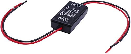 Miniatura 3 de HUIQIAODS Controlador estroboscópico de flash para luz de freno LED, luz de parada trasera para automóvil de 12-24 V, luz de parada LED de freno