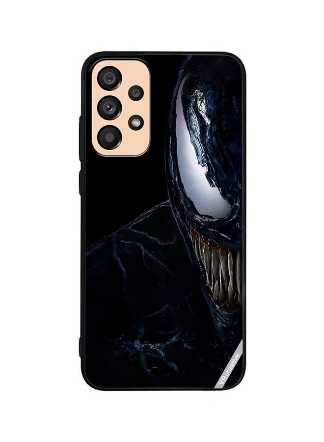 VR Creative Protective Case Cover For Samsung Galaxy A33 5G Venom Design Multicolour
