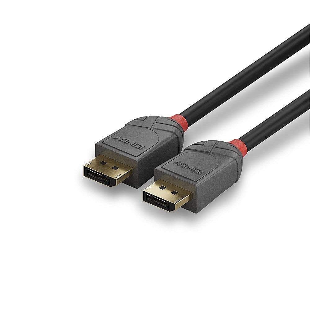 LINDY 36487 - Cavo DisplayPort 1.1, 15 m, colore: Antracite