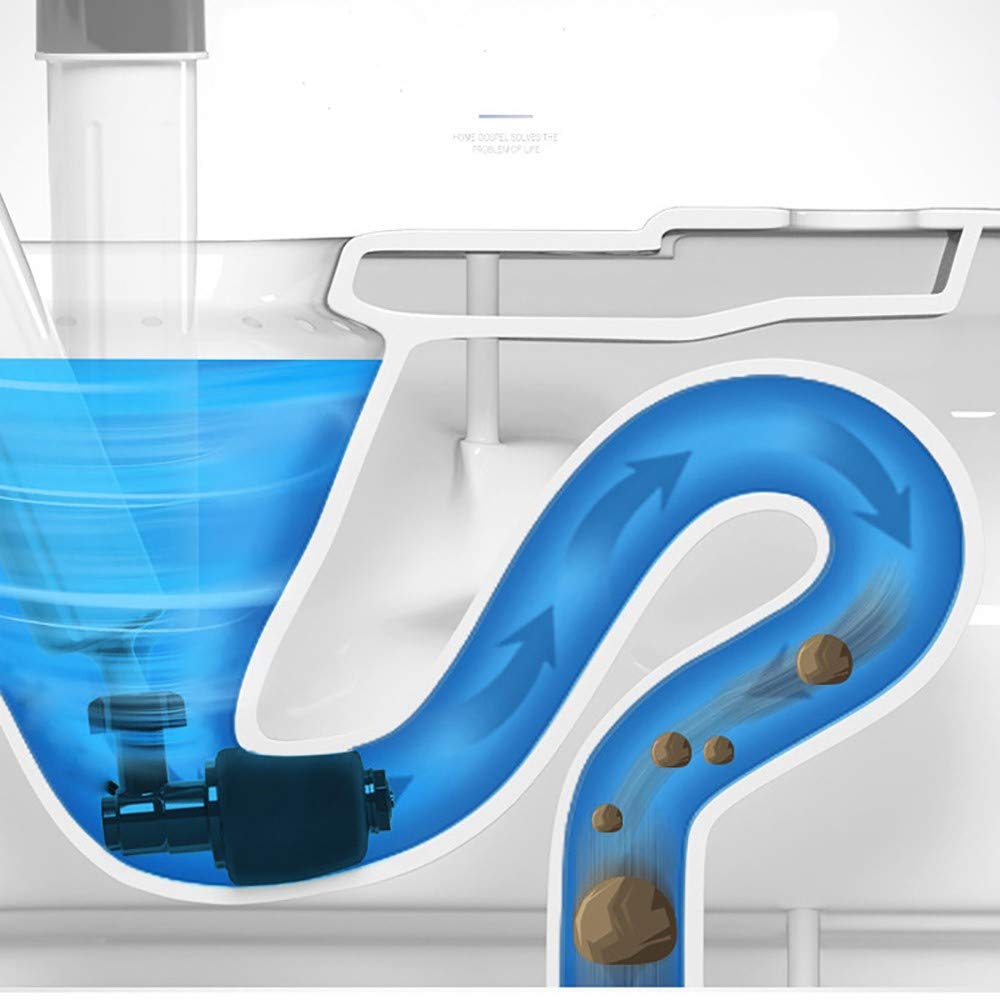 Sturalavandini WC,Sturalavandino ad Aria Compressa,tantuffo per WC ad Alta Pressione Taglierina per lavello per dragaggio Multifunzionale per Il Blocco della Pulizia,Doccia, Fogna