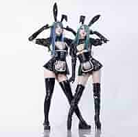 歪萌舎 暗黒王朝 ダークメイドバニー コスプレ衣装 暗黒王朝ダークメイドバニー （歪萌舍 コスプレ | CubicBunny