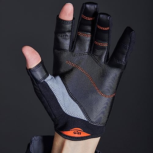 Gill Championship Sailing Gloves - Long Fingers with Exposed Finger and Thumb - Dura-Grip Fabric 50+ UV Sun Protection & Water Repellent - Thumbnail 5
