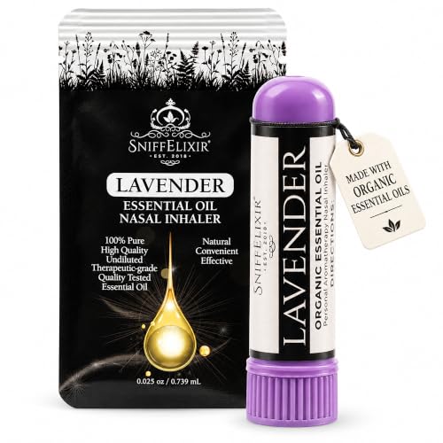 Lavender Essential Oil Aromatherapy Nasal Stick...