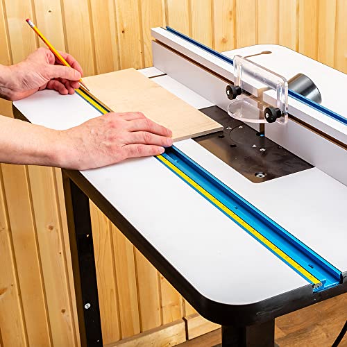 Kit de inserción para cinta métrica Rockler Easy-Fit T-Track miniatura 4