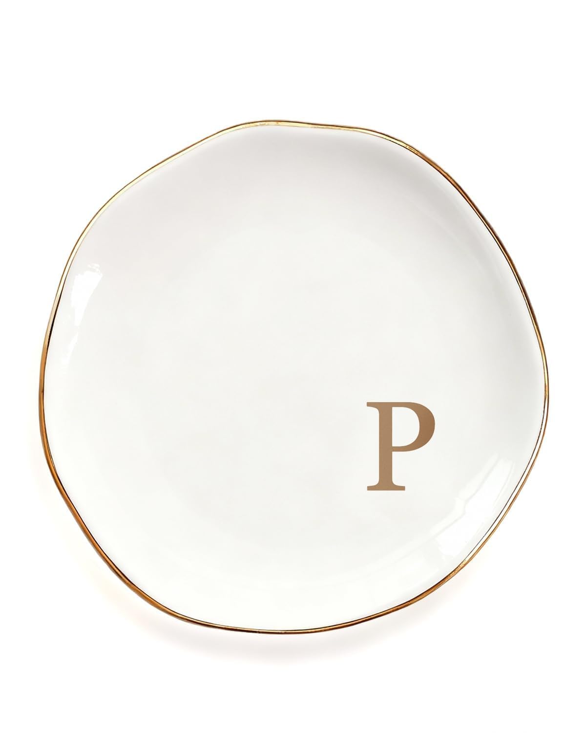 Ceramic Jewelry Tray Trinket Ring Dish Personalized Gifts for Women Bride