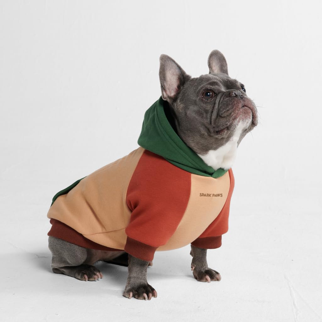 Spark Paws Dog Hoodie - Buttery-Soft Sweater Sweatshirt, Clothes for Puppy