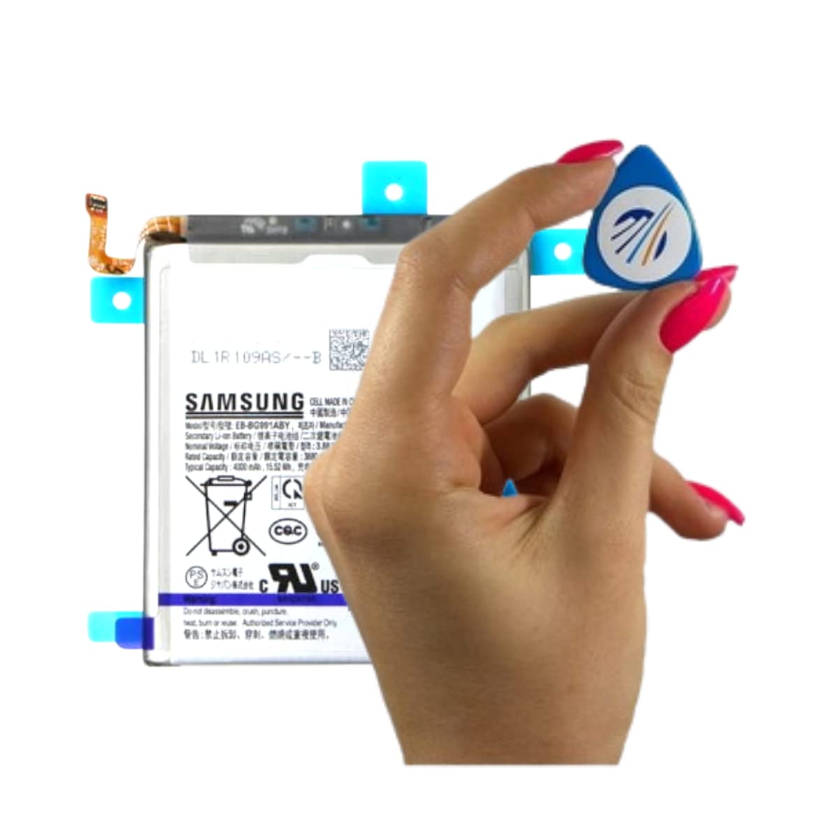 Originale Batteria EB-BG998ABY per Samsung Galaxy S21 Ultra G998 | cellulare smartphone GH82-24592A | Celle agli ioni di litio | 3,85 V 5000 mAh | Batteriasostitutiva di marca | con i dadi