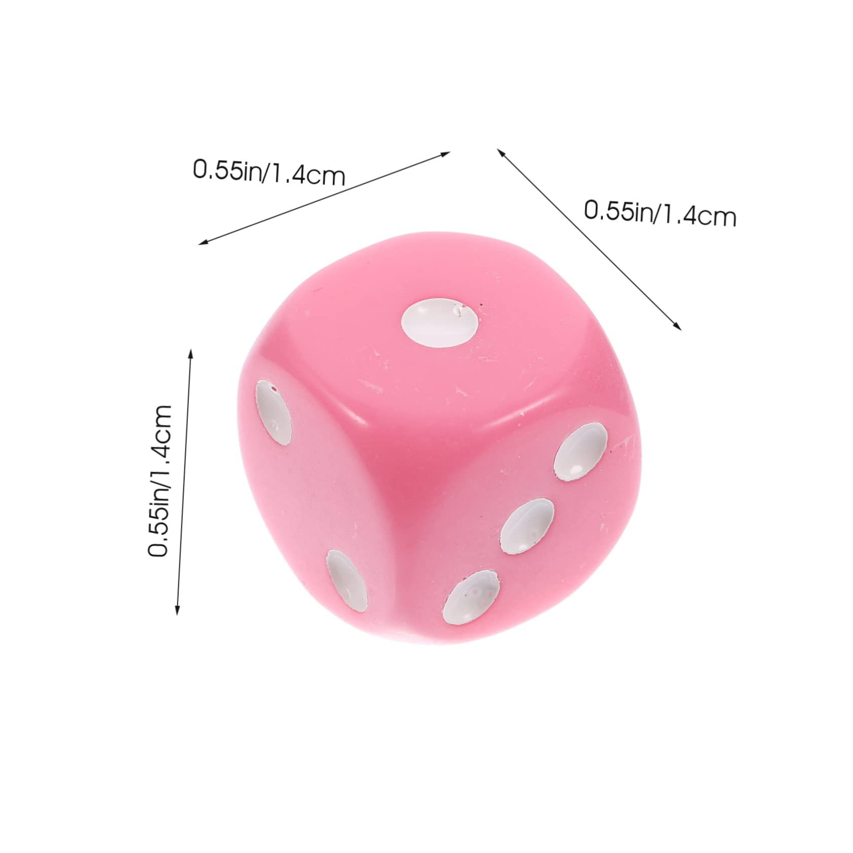 Toyvian 3 Set Di Dadi Per Feste Divertenti E Versatili in Resina Per Giochi Di Dadi Per Ragazzi E Ragazze E Incontri Per Adulti 30 Pezzi * 3