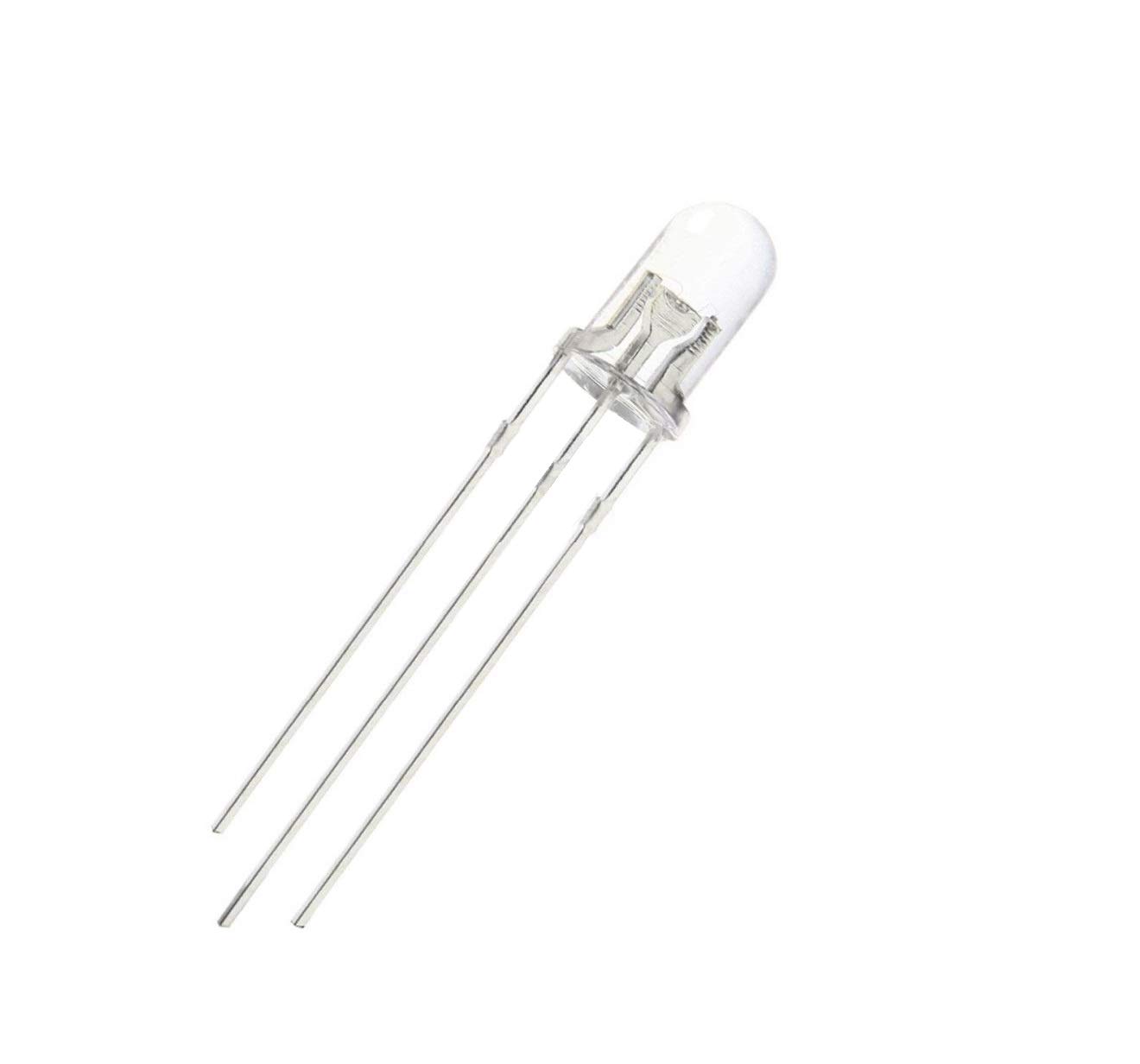 Red And Green Bi-Color Clear Led-5mm Common Cathode - Pack of 5 (B08SJYQGDS) Amazon Price History, Amazon Price Tracker