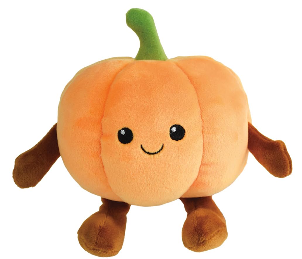 Jemini- FRUITY'S 024144 - Cagette (6 Frutas y Verduras de Peluche +/-17 cm, Suave y esponjosa para niños, Multicolor