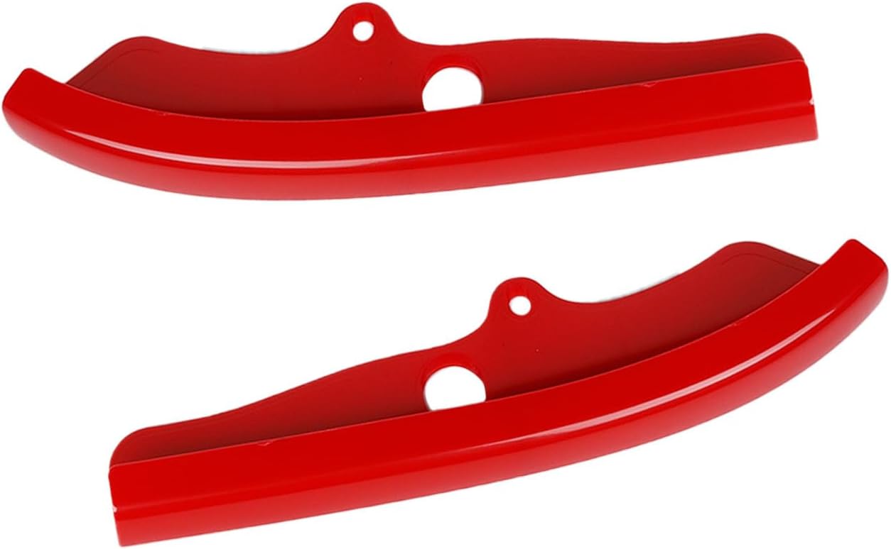RAZPOY Front Bumper Lip Splitter Cover Trim Compatible with 2015-2024 Dodge Challenger Scat Pack R/T GT SRT, Red (NOT for Widebody, SXT, R/T Plus)
