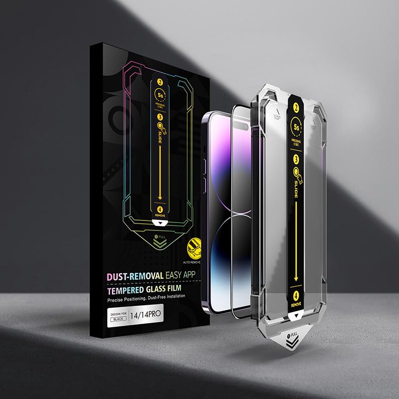 LuxuryKase Magic Box Screen Protector Easy Applicator Install Kit Tempered Glass Screen Protector For Iphone XS Max (B0C7GX8X8R) Amazon Price History, Amazon Price Tracker