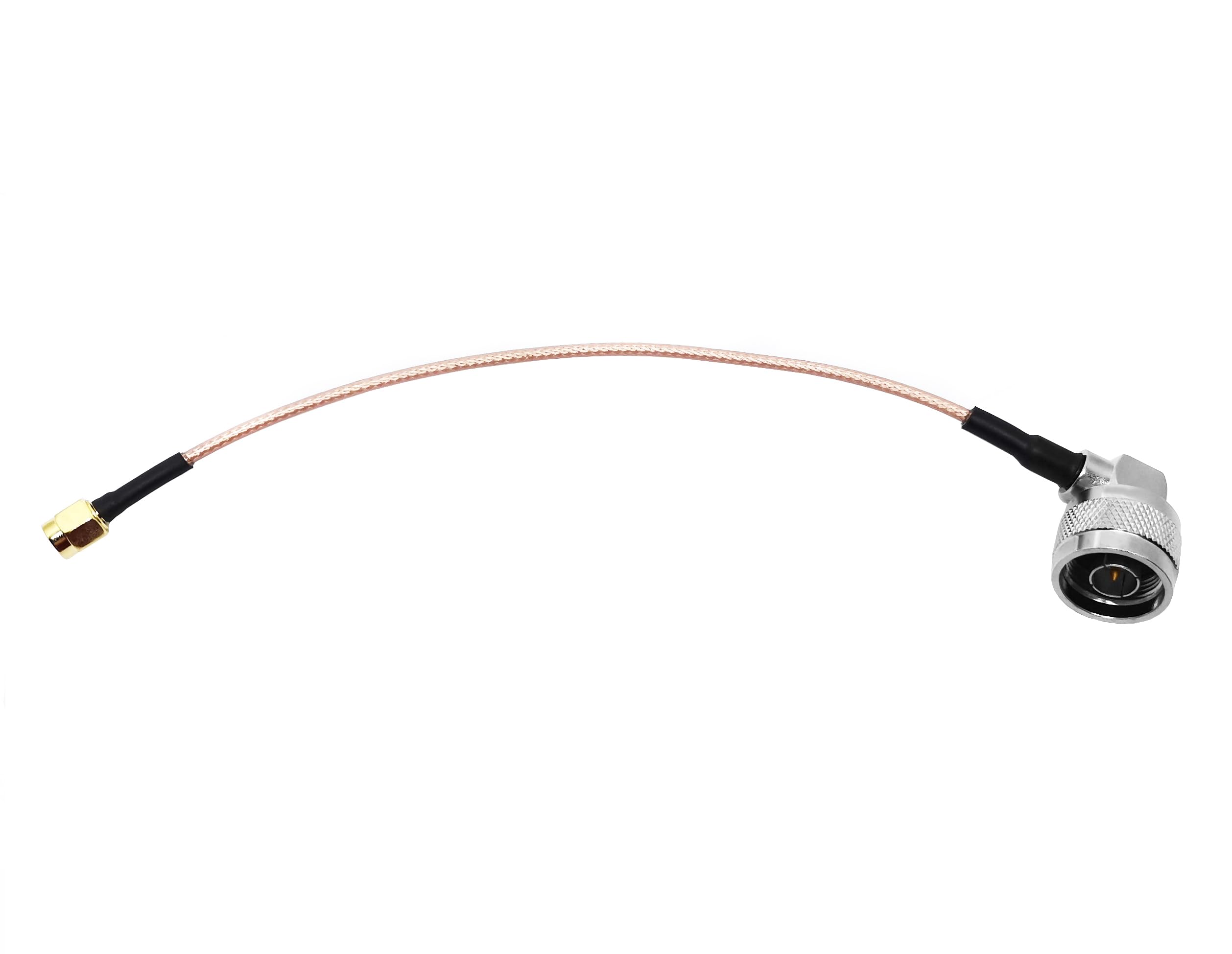 Cavo di prolunga coassiale con ponticello RG142 N maschio a maschio - Sistema di antenna a bassa perdita da 50 Ohm