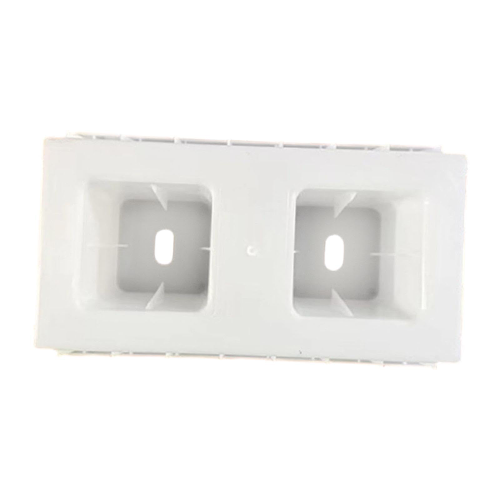 perfk Accesorio para de hormigón Resistente, Reutilizable y fácil de Usar. Molde para Bloques de hormigón, Ideal para paisajismo, Patios y, 40x20x12.2 Cm