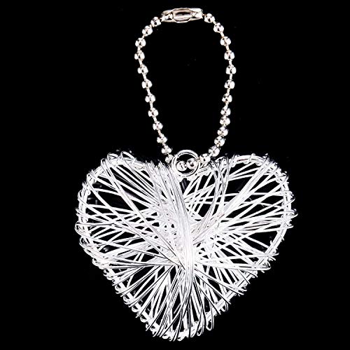 Image of TecUnite 1 Roll Aluminum Craft Wire for Sculpting Armature Bendable Craft Wire for DIY Jewelry Making (100 M X 0.8 mm,Silver)