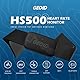 GEOID HS500 Herzfrequenzmesser Brustband Herzfrequenzmesser Brustgurt Bluetooth 4.2/ANT+ Herzfrequenzsensor Wasserdicht IP67
