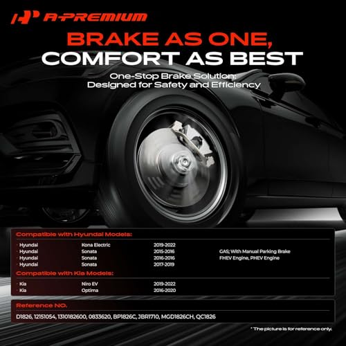 A-Premium 12.00 inch (305mm) Front Vented Brake Rotors and Ceramic Pads Kit by A-Premium - Used condition - Image 2
