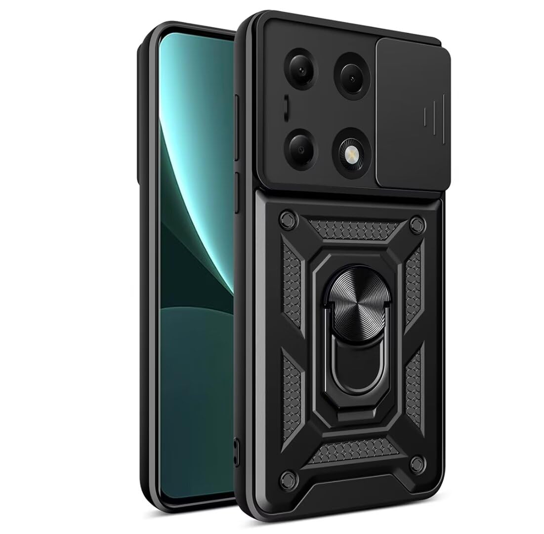 Cover Protettiva Moto G24 Custodia Motorola Moto G04/G24 RonRun - Cover Scorrevole Con Supporto