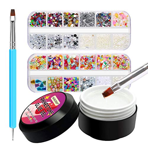 Morovan nail polish diamond set with 15ml nail polish rhinestone gel gel jewellery