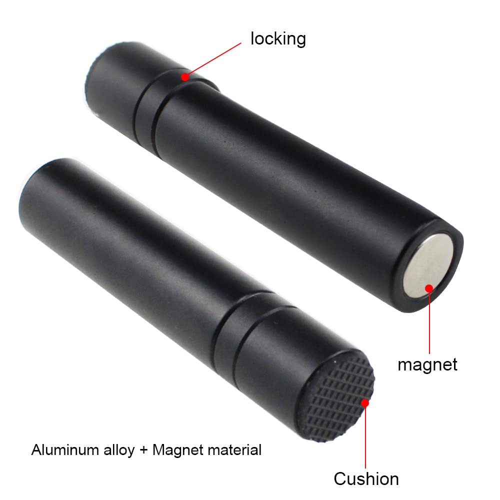 Supporto Per Scheda Grafica GPU Regolabile In Altezza - Magnetico In Alluminio Nero | Kinoco - 3