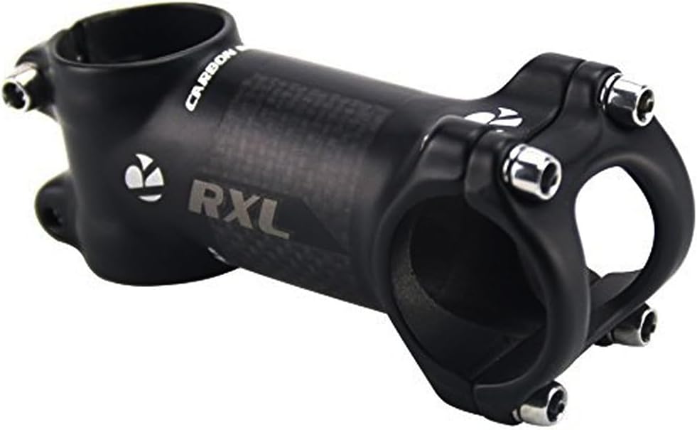 Road Bike Stem, 31.8mm Mtb Bike Carbon Fiber+Aluminum Alloy Stems 60/70/80/90/100/110/120mm 3K Matte/Glossy Bicycle Stem
