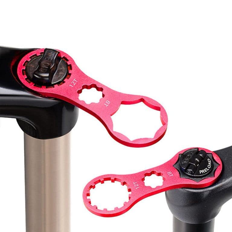 FASTPED 8T/12T Bike Fork Cap Spanner Bicycle Front Fork Wrench Cycling Tool (Red) (B0B623JK5P) Amazon Price History, Amazon Price Tracker