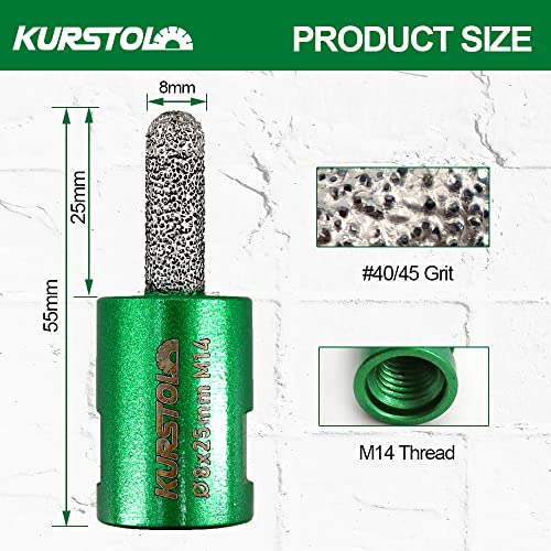 KURSTOL Diaond Ortar Raking Bit - 3PCS Drill Bits For Brickwork Joint
