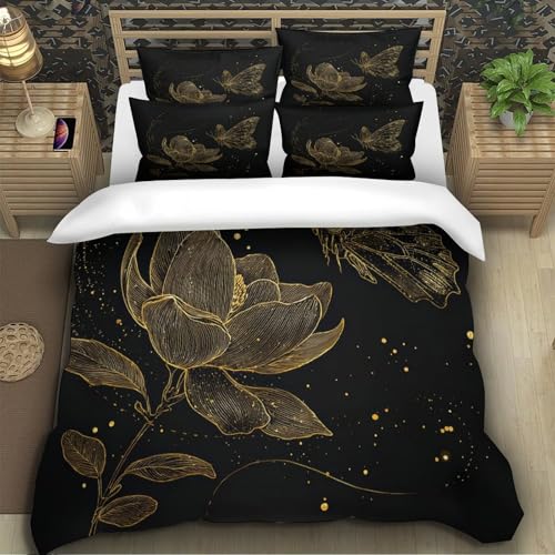 Housse de couette fermeture éclair parure lit super douce