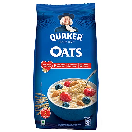 Image of Quaker Cinnamon Oats, 1.5Kg Pack+Oats Plus-Multigrain Advantage, 600G Pouch