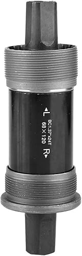 Miniatura 8 de VGEBY Soporte inferior eje de manivela de agujero cuadrado, eje central de montaña media de bicicleta para manivela de husillo cónico cuadrada (68 x