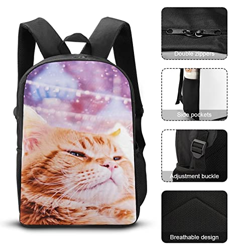 Sac à dos chat pour école et sorties de collégien stylé