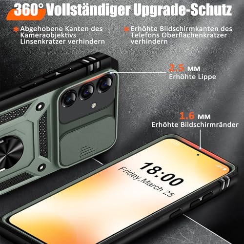 Coque Samsung S25 Plus Giyer avec protection écran et objectif vert - 3