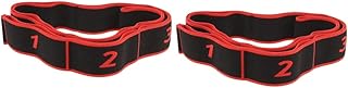 Sosoport 2pcs yoga tension belt stretch bands for exercise yoga strap physical adjustable strap yoga stretch strap resistance bands for stretching yoga belt stretching rope yoga accessory