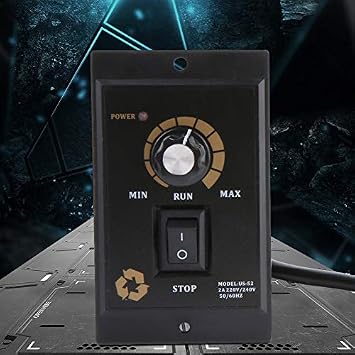 AC Regulator Speed Motor Controller, US-52 Motor Speed Controller AC 220V 50 60Hz 300 400W 500W AC Motor Speed Controller, Motor Speed Controllers (500W)