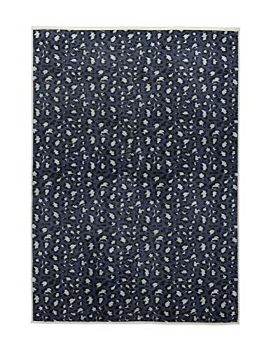 ESSENZA Bory Teppich, Blue, 60 x 90 cm