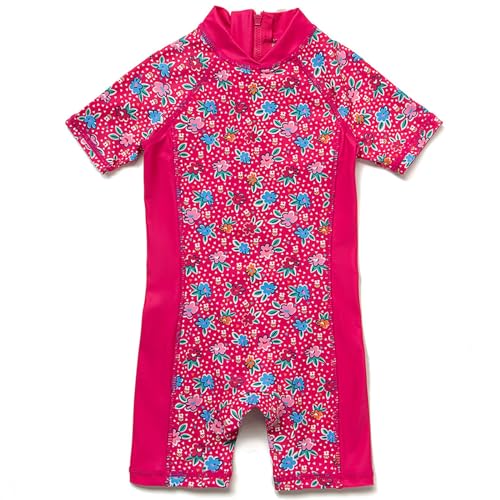 BONVERANO Maillot De Bain Bébé Garçon Protection UV 50+ Avec Capuche Et Fermeture Éclair