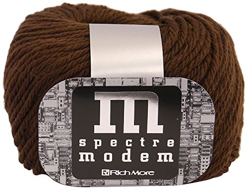 リッチモア スペクトルモデム 毛糸 極太 Col.39 ブラウン 系 40g 約80m 2098