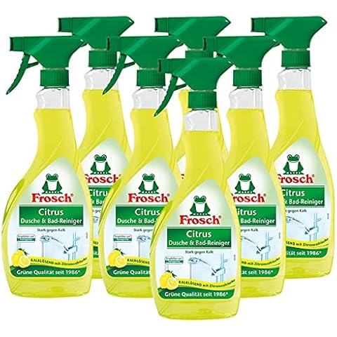 7x Frosch Citrus Dusche & Bad Reiniger 500 ml Sprühflasche Cover
