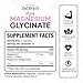 Organics Ocean Pure Magnesium Glycinate with Zinc - Maximum Strength Chelated Magnesium Supplement for Women and Men for Muscle Cramps and Sleep Support - 90 Capsule