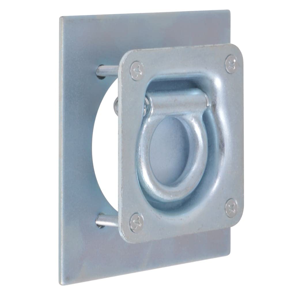 INLIFE Zurrösen für Anhänger 6 STK. Verzinkter Stahl 2000 kg,4.47kg,142672