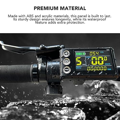 Affichage vélo électrique compteur LED étanche accessoire conversion scooter ABS SM - 2