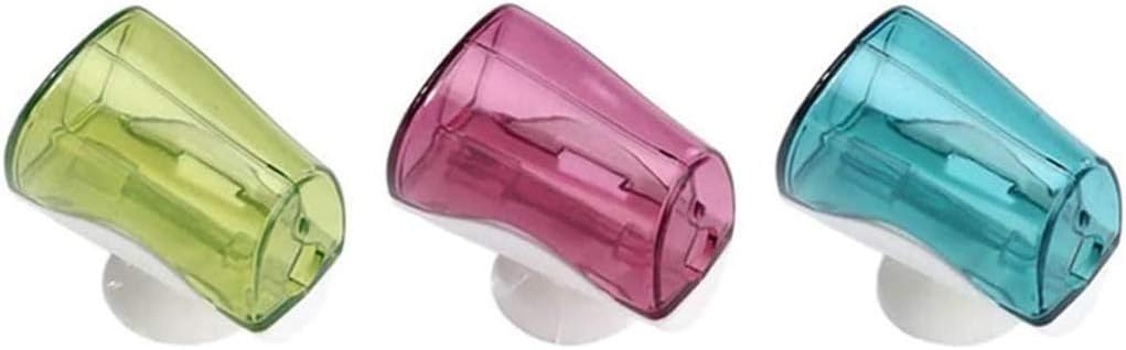 3 Sets of Portable Travel Toothbrush Box with Suction Cup, Toothbrush Storage Box, Outdoor Toothbrush Cover, Brush Protection Cover