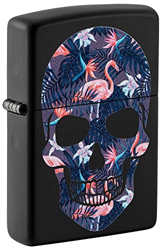 Encendedor Zippo Personalizado con Grabado y Diseño Calavera miniatura 1