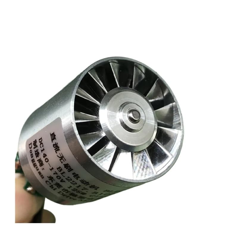 High Pressure brushless ducted Fan Aluminum Alloy Impeller DC Frequency Conversion Hair Dryer Electronic Starter