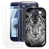 [Premium-Material] – Die Handyhülle besteht aus hochwertigem Silikon-TPU und ist leicht, dünn und flexibel, wobei die Ästhetik des Originaltelefons erhalten bleibt. Leicht und bequem, einfach anzubringen und zu entfernen, vergilbungshemmend, lange Lebensdauer, wiederverwendbar und waschbar. Mit 2 Stück Premium-Displayschutzfolie aus gehärtetem Glas, 9H-Härte, super explosionsgeschütztes gehärtetes Glasmaterial.