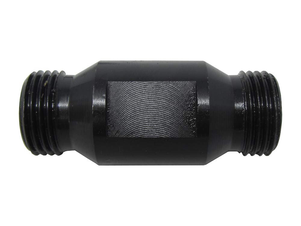 UK Made Diamond Core Drilling Converting Adaptor 1/2" Bsp Male to 1/2" Bsp Male with Through Hole