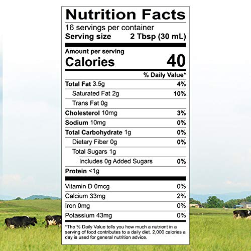 Organic Valley Half & Half, 16 Fl Oz #TOP2